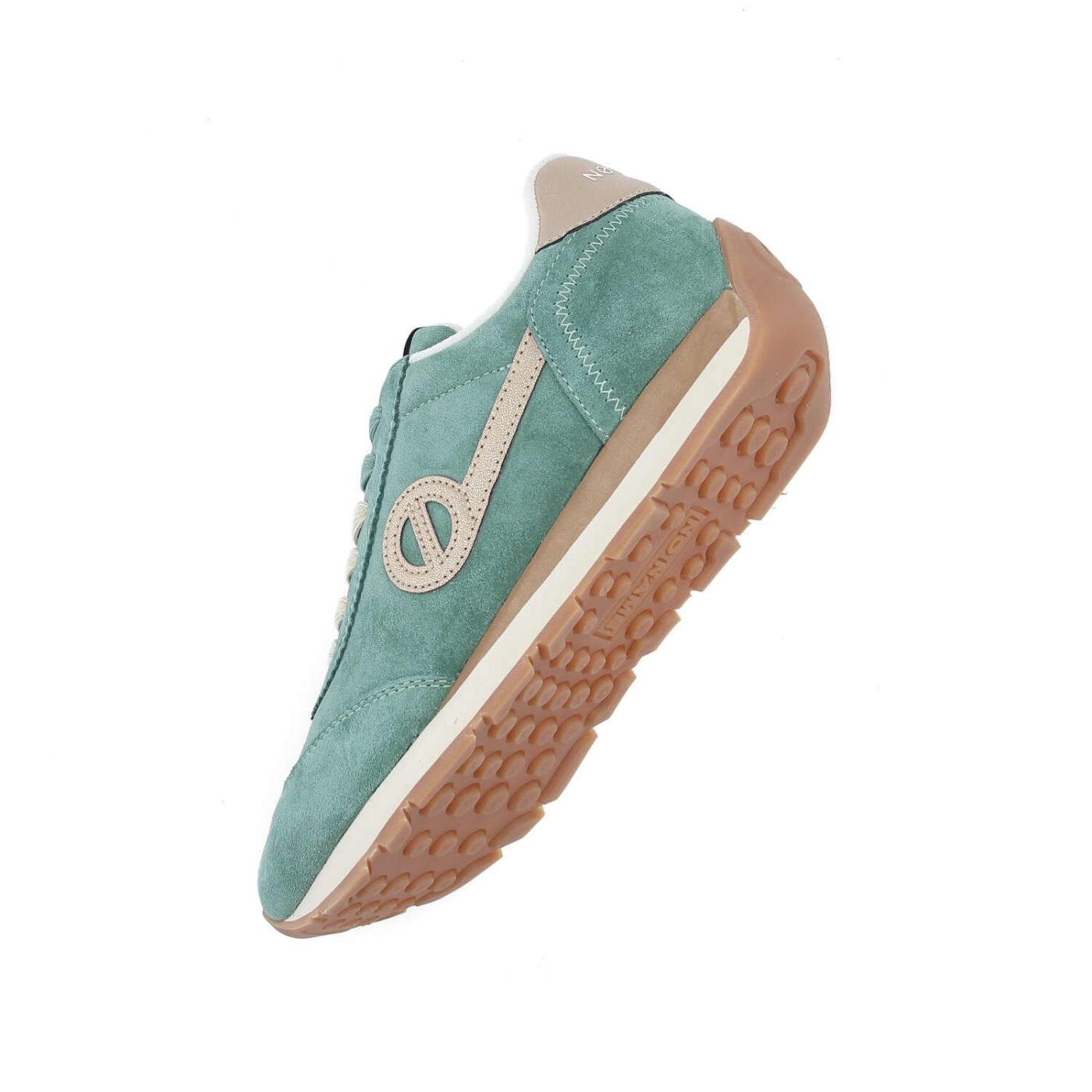 CITY RUN JOGGER W - SUEDE - GREEN